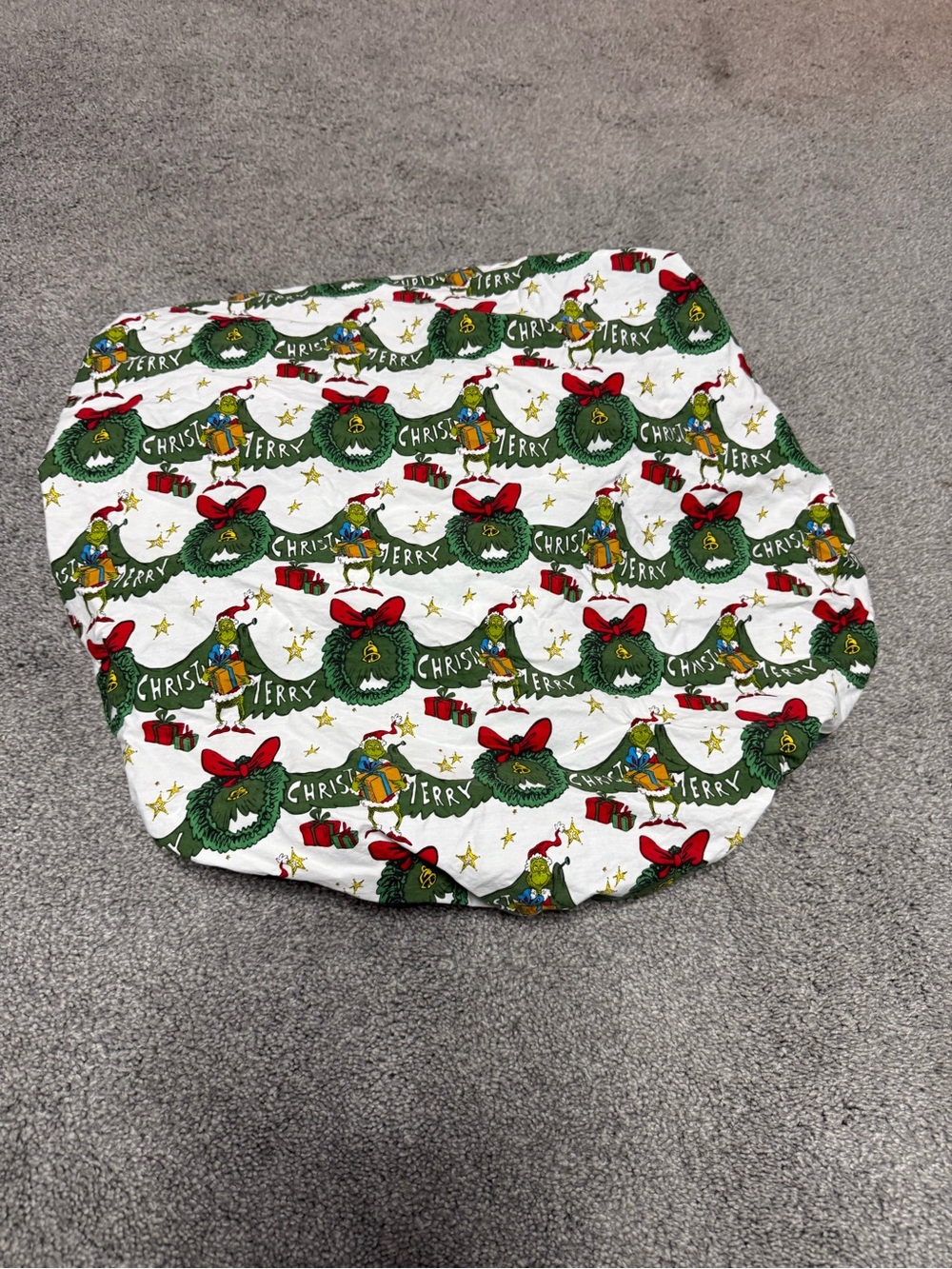 Pottery Barn The Grinch Crib Sheet